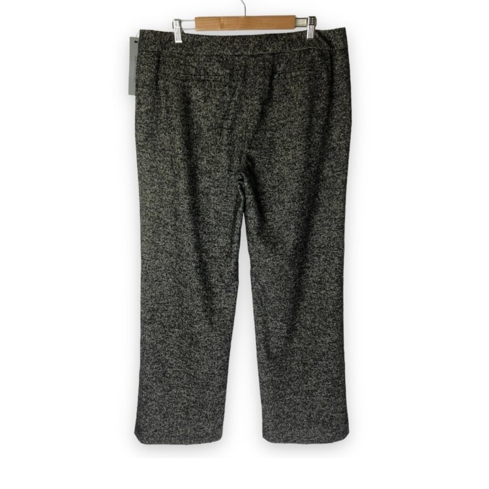 Classiques Entier Nordrom New Tweed Trouser Pants Size 16 Black Multi Grey